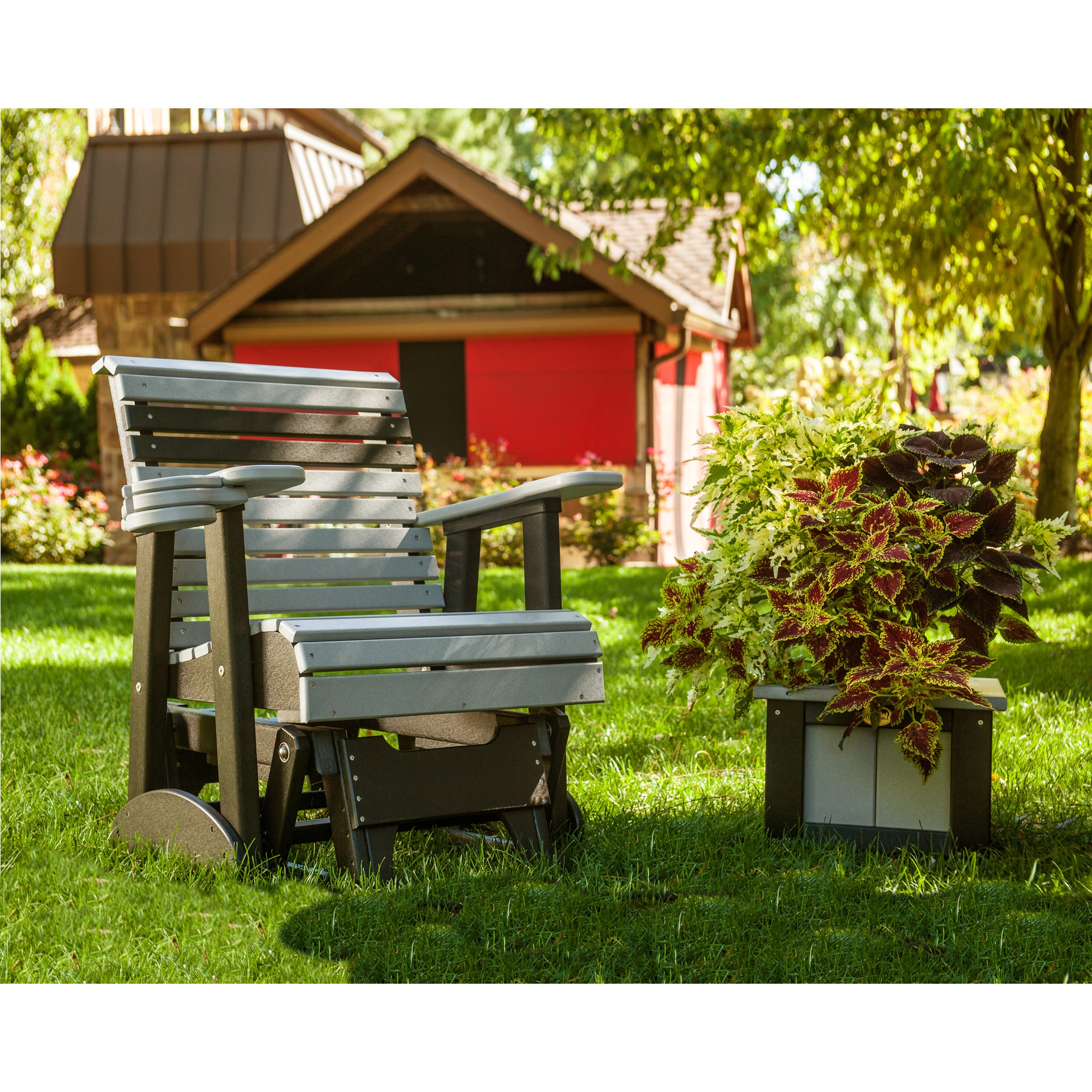 Luxcraft Plain 2 ft Poly Glider