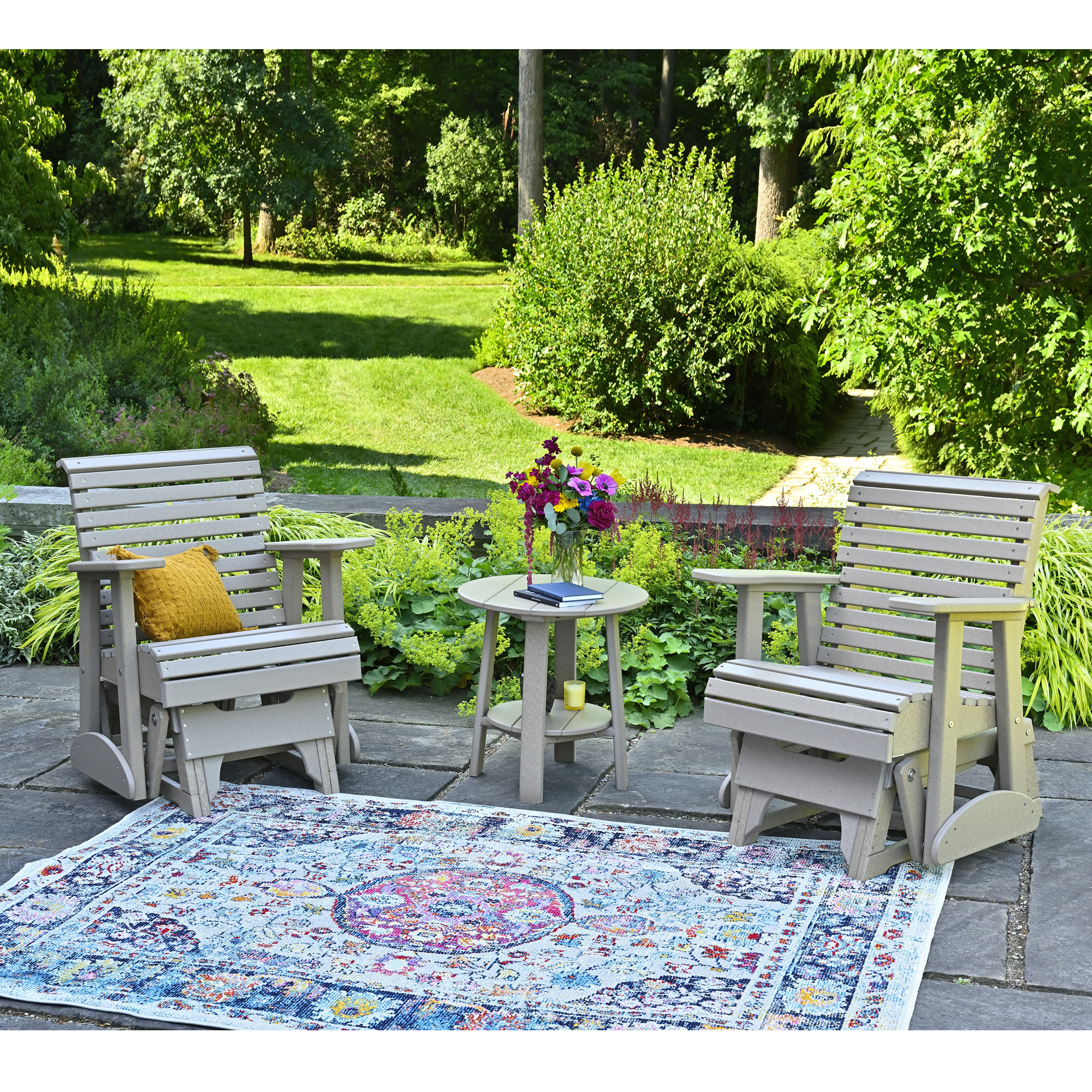 Luxcraft Rollback Poly Glider 3 pc Set