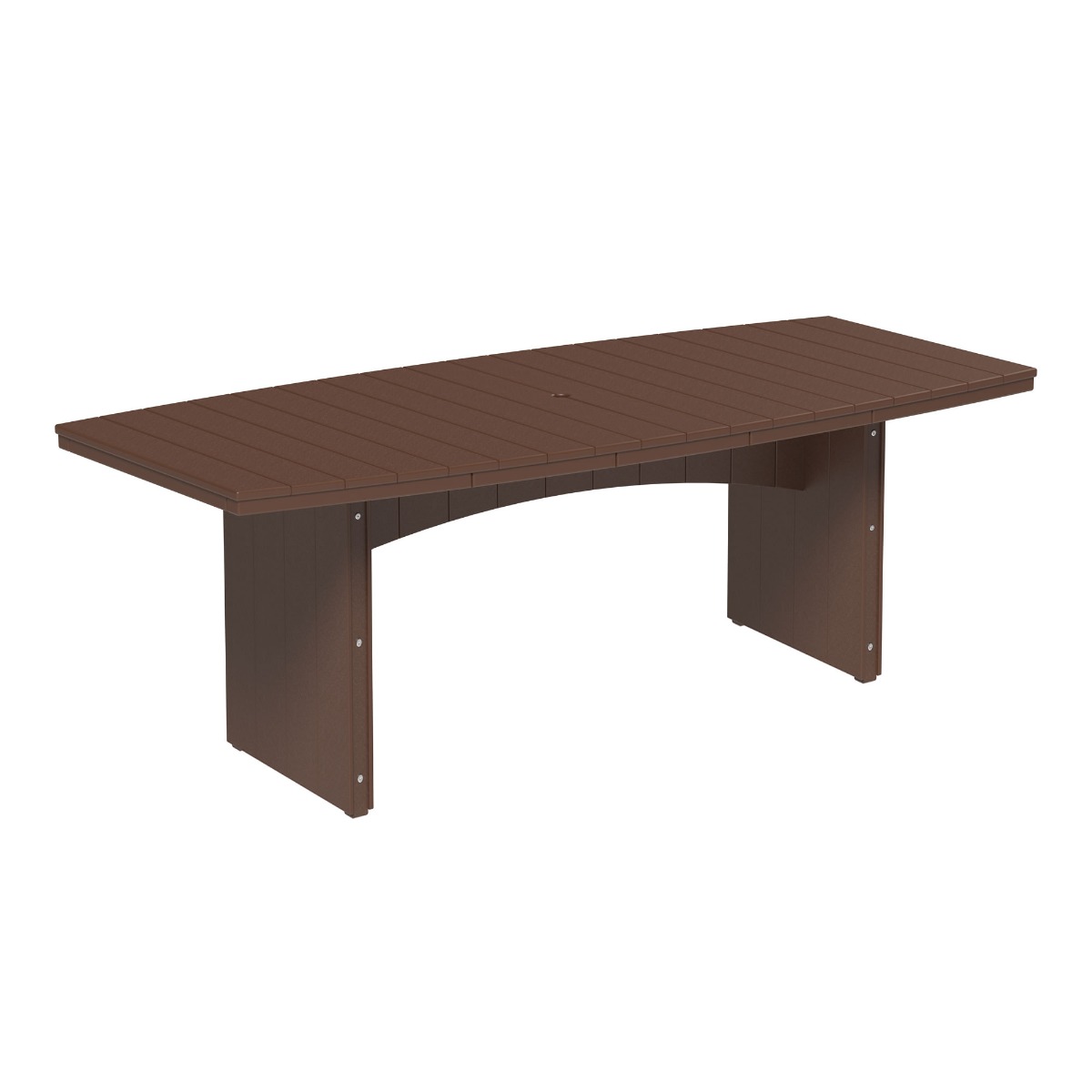 Luxcraft Urban 4 ft x 8 ft Oval Counter Table
