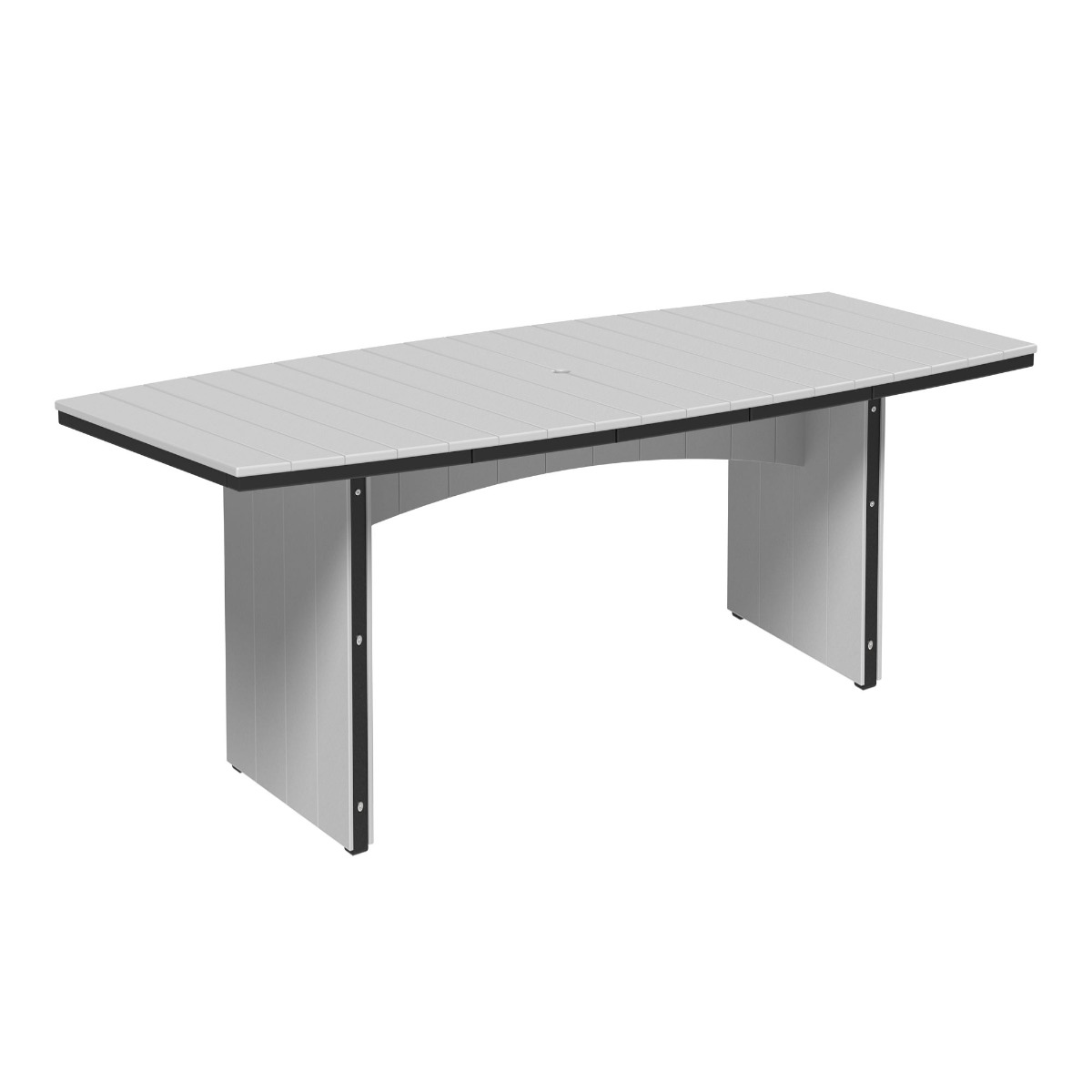 Luxcraft Urban 4 ft x 8 ft Oval Bar Table