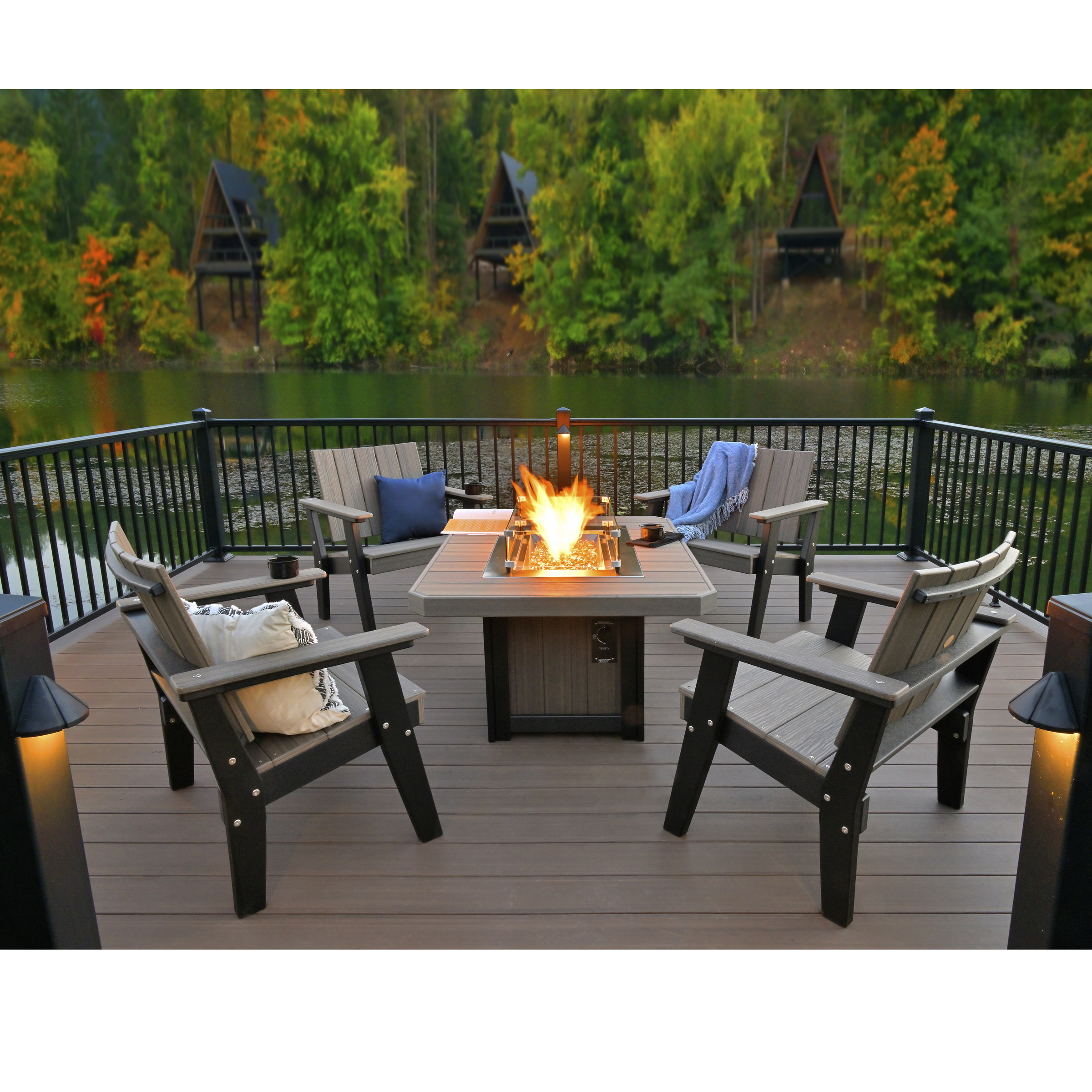 Luxcraft Urban Firepit 5 pc Set