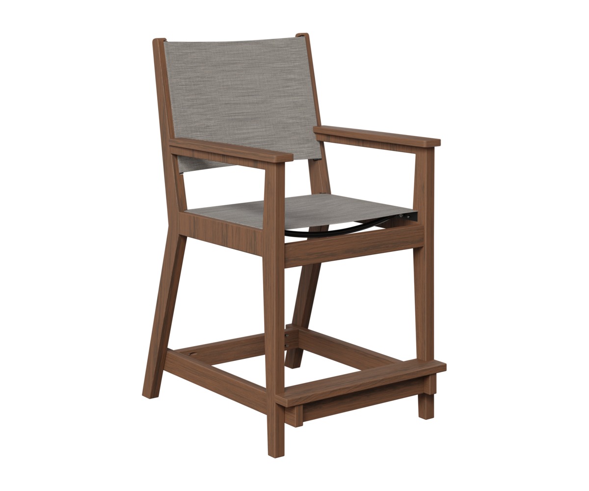 Berlin Gardens Mayhew Sling Counter Arm Chair