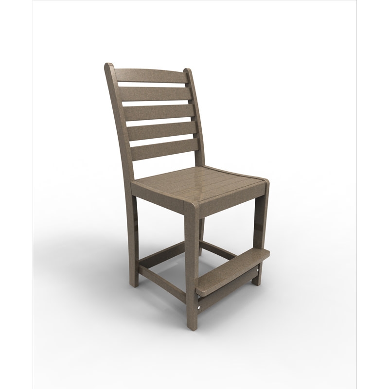 Malibu Outdoor Maywood Counter Side Chair (Sold in Pairs)