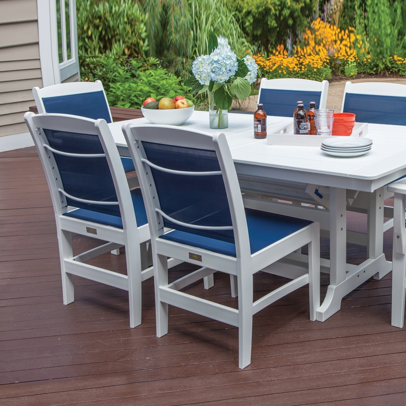 Malibu Outdoor Maywood Sling Side Chair (Sold in Pairs)