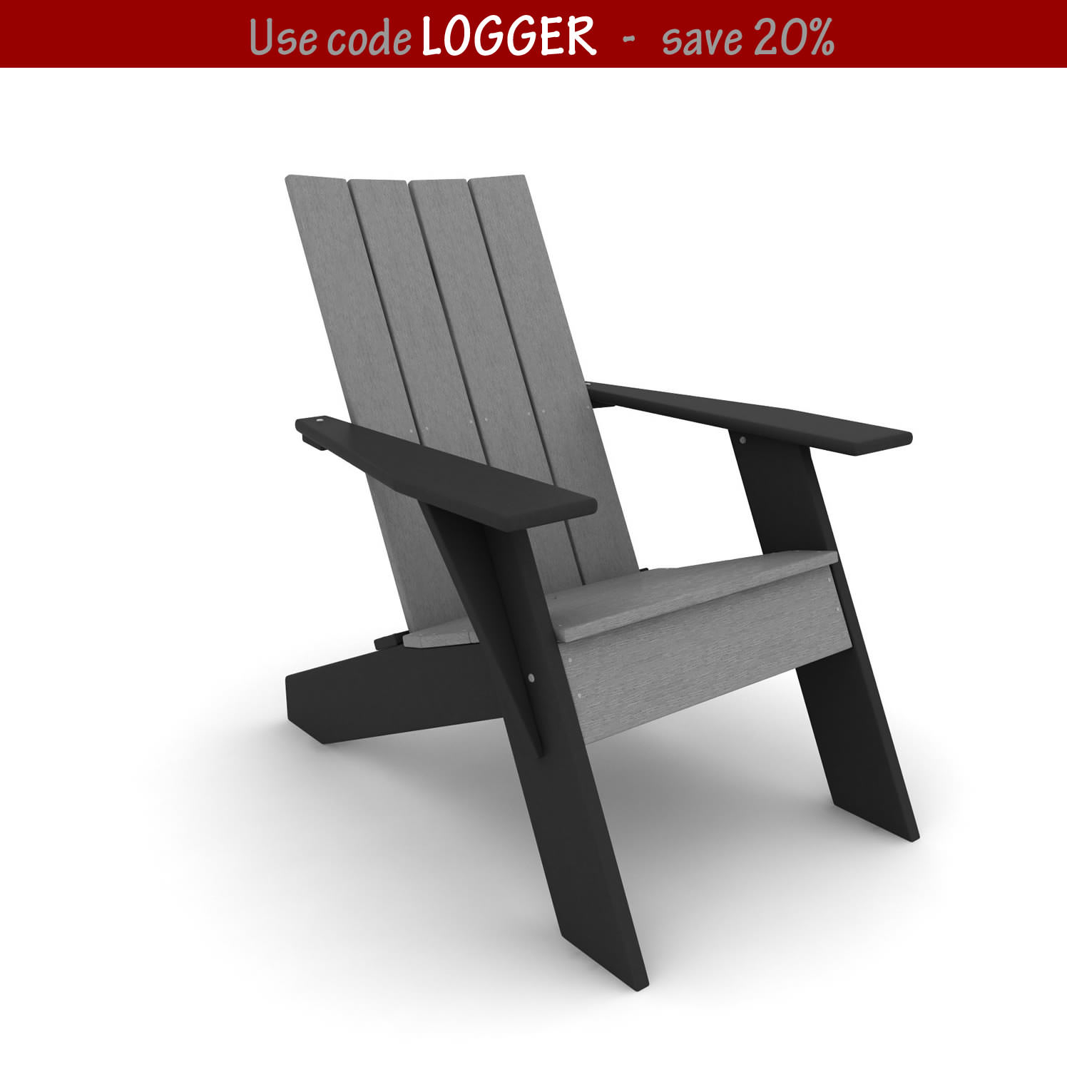 Loggerhead Modern Adirondack Chair