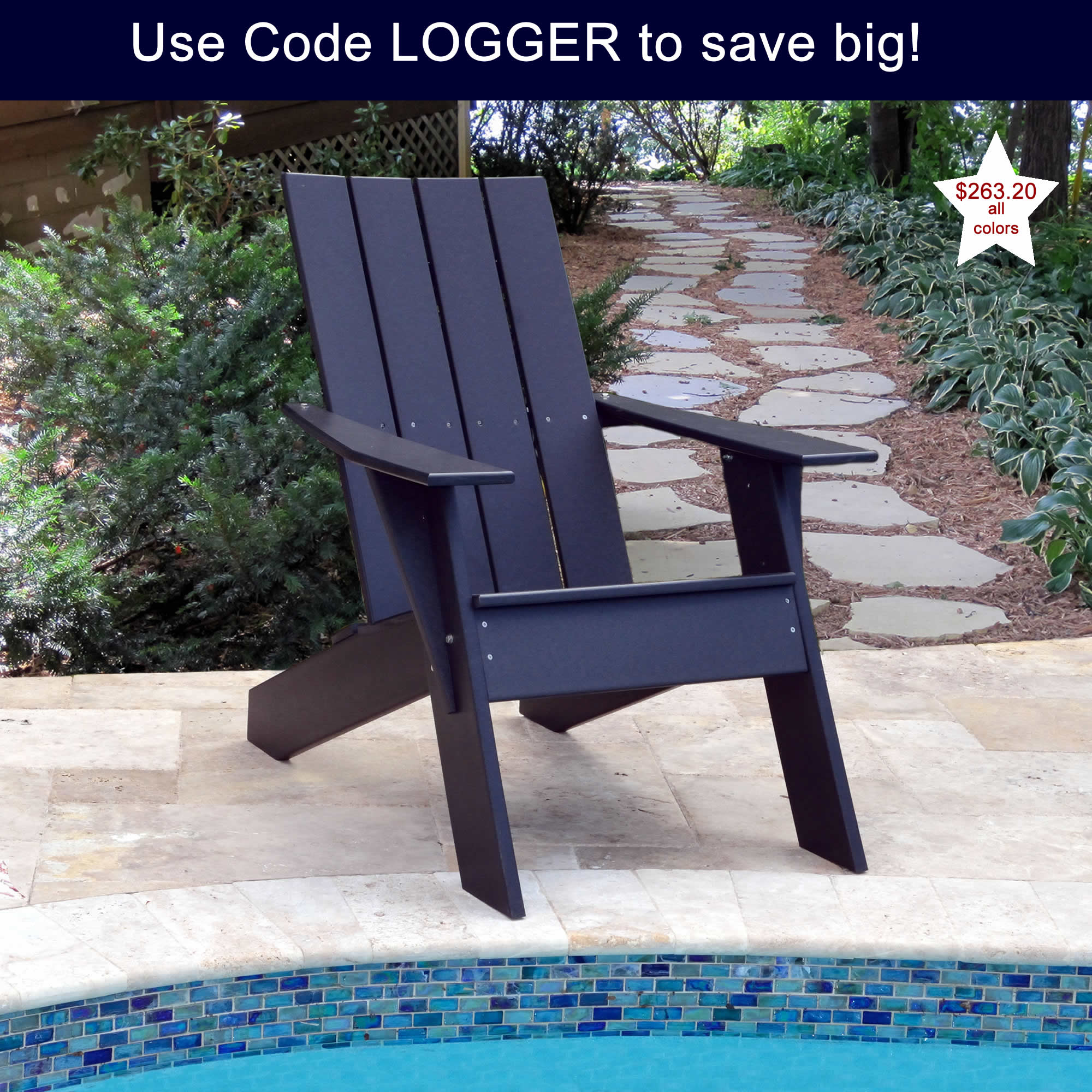 Loggerhead Modern Adirondack Chair