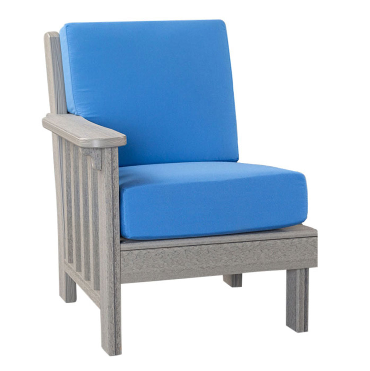 Finch Amish Poly Mission Deep Seating Left Chair