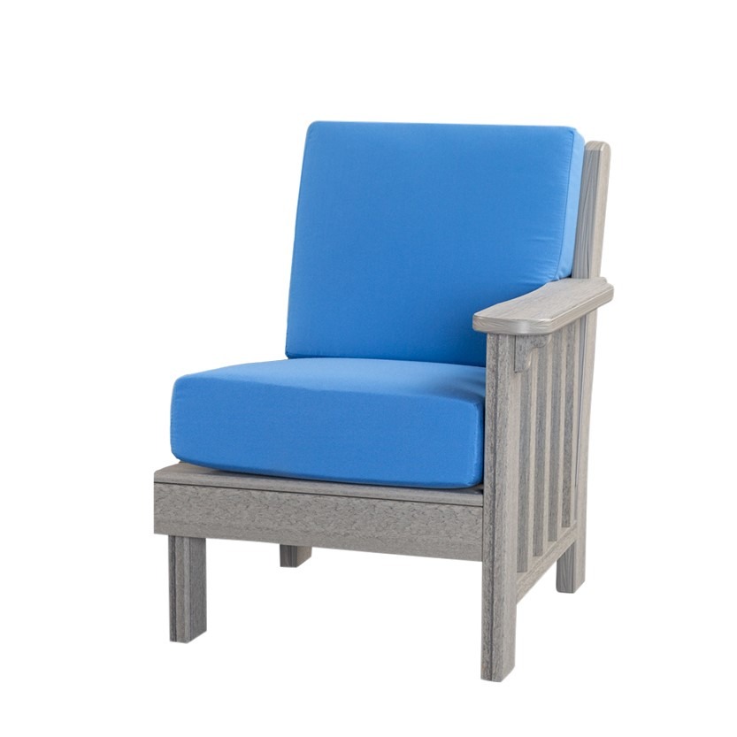 Finch Amish Poly Mission Deep Seating Right Chair