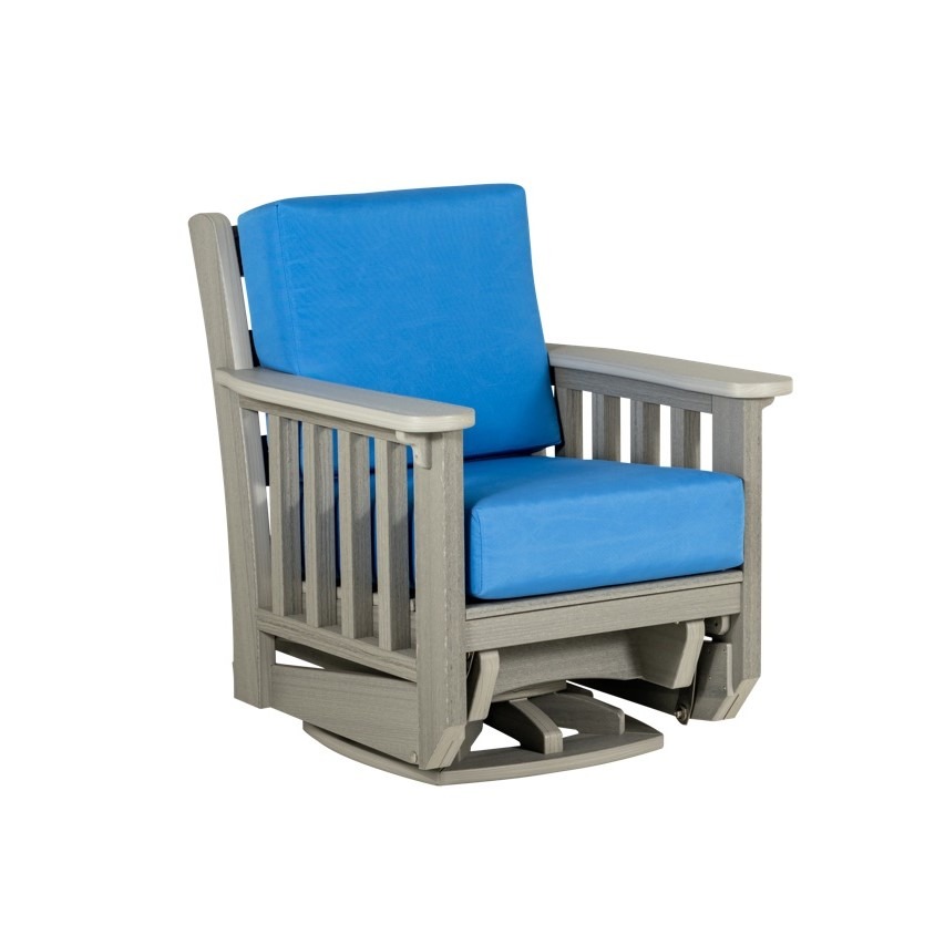 Finch Amish Poly Mission Deep Seating Swivel Glider