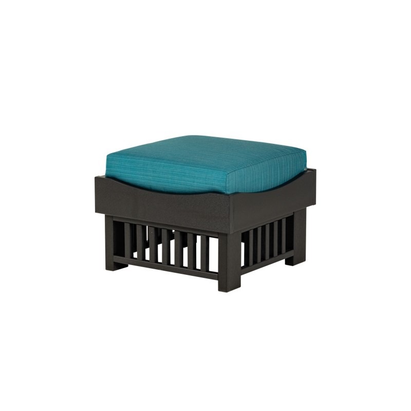 Finch Amish Poly Mission Deep Seating Ottoman