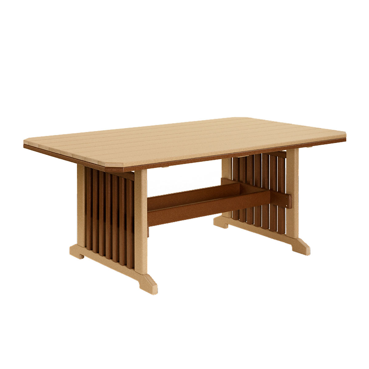 Finch Amish Poly 33 in x 96 in Mission Table