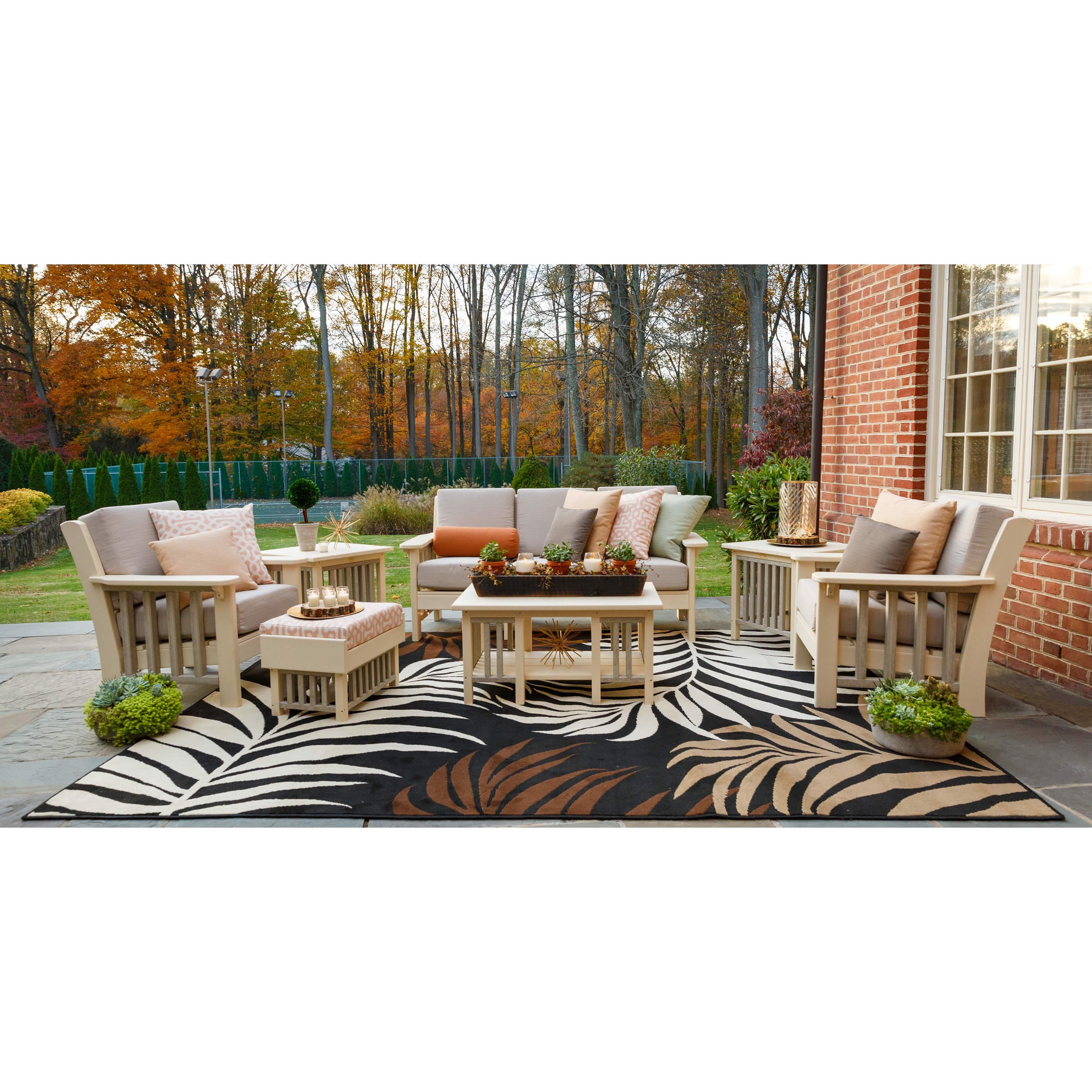 Finch Amish Poly Mission Deep Seating Sofa