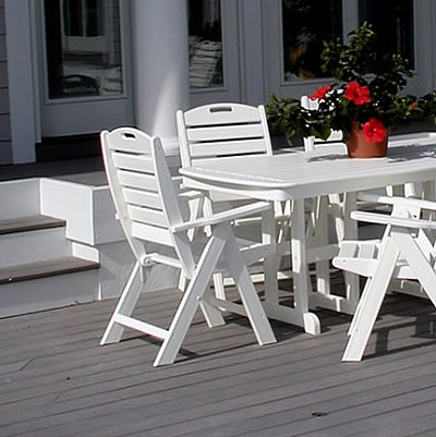 POLYWOOD Nautical High Back Chair