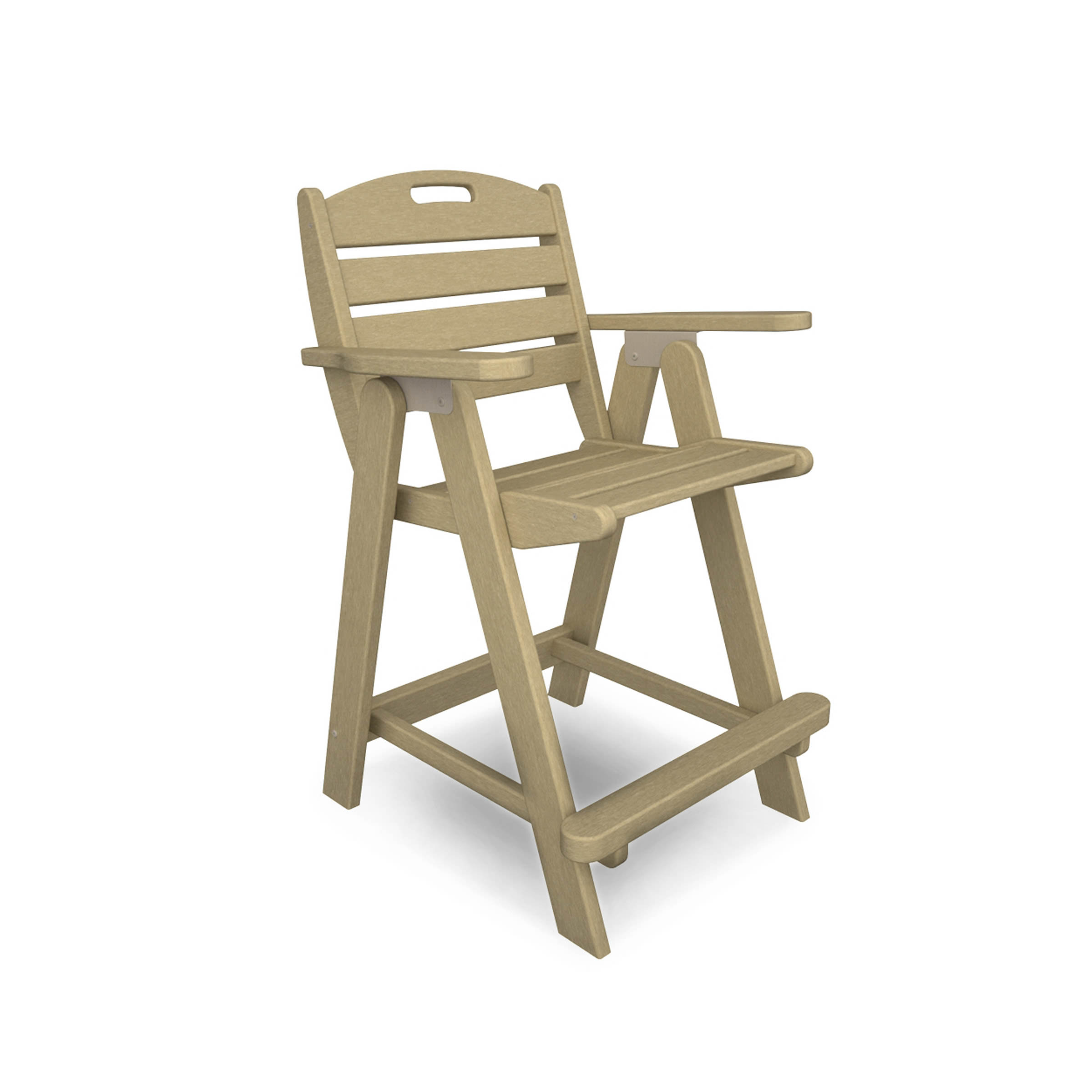 POLYWOOD Nautical Counter Chair