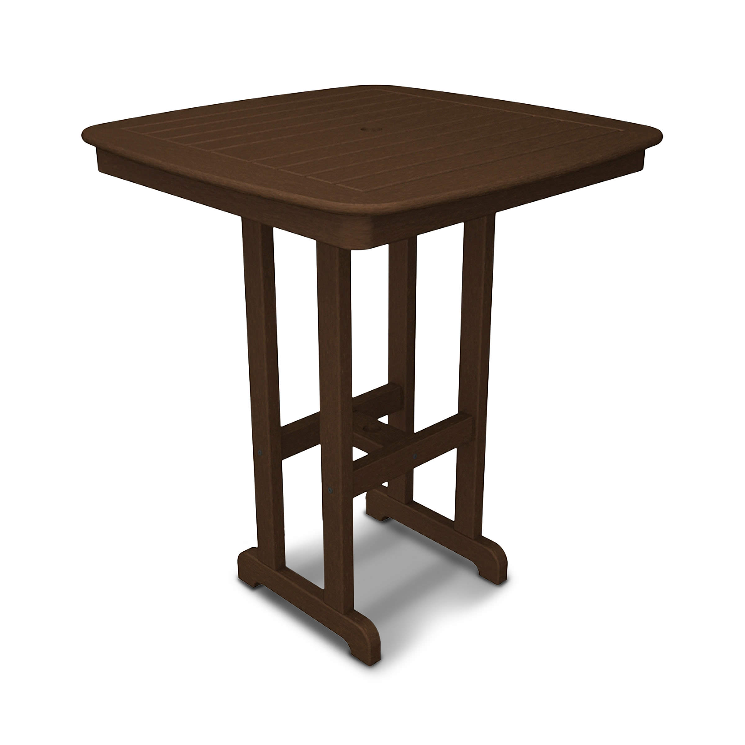 POLYWOOD Nautical 37 in Bar Table