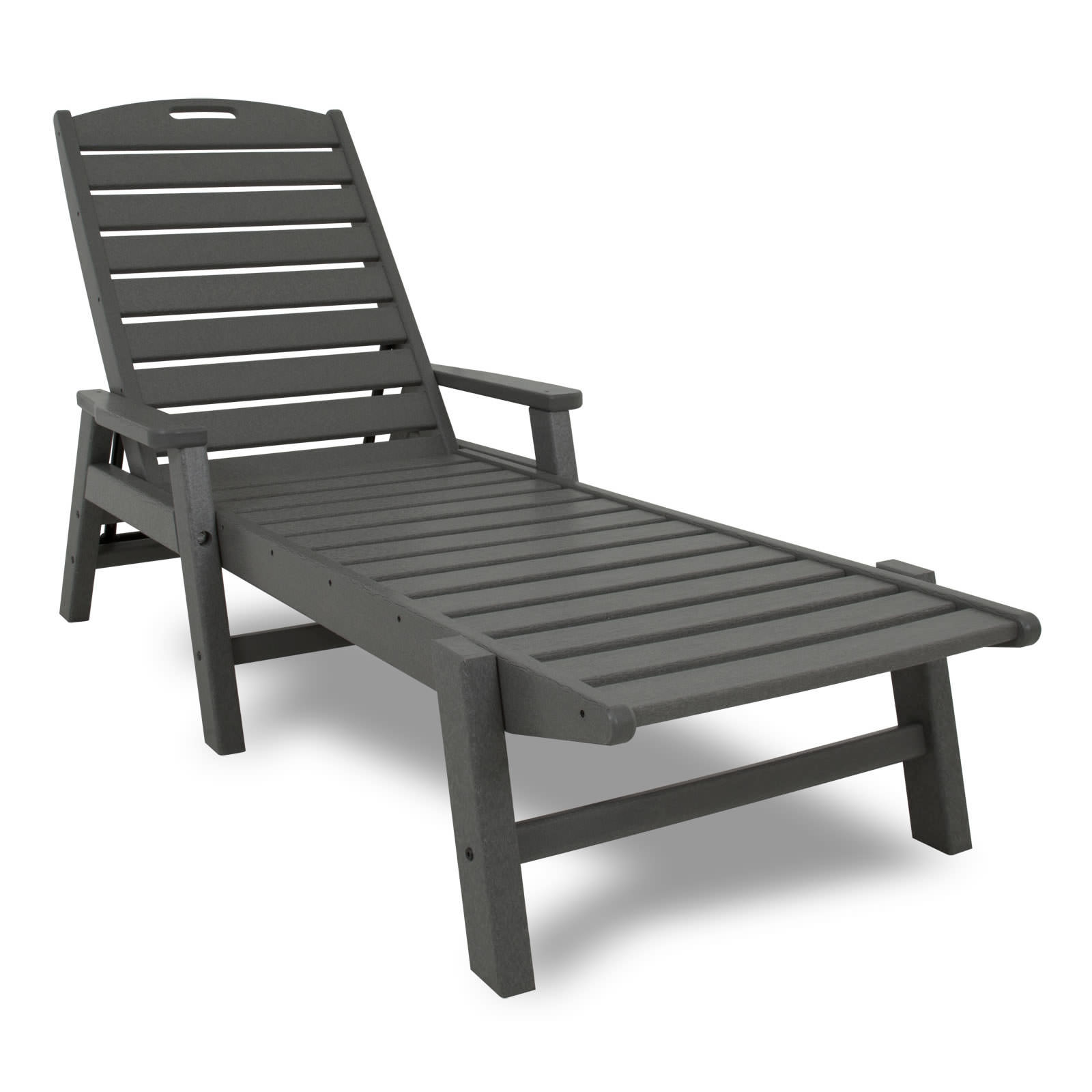 POLYWOOD Nautical Chaise Lounge