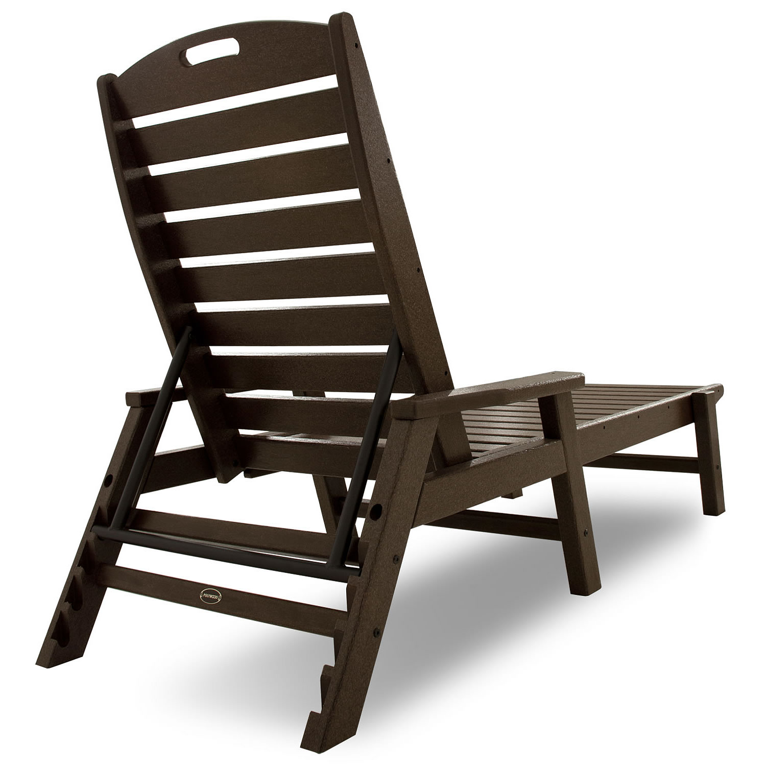 POLYWOOD Nautical Chaise Lounge