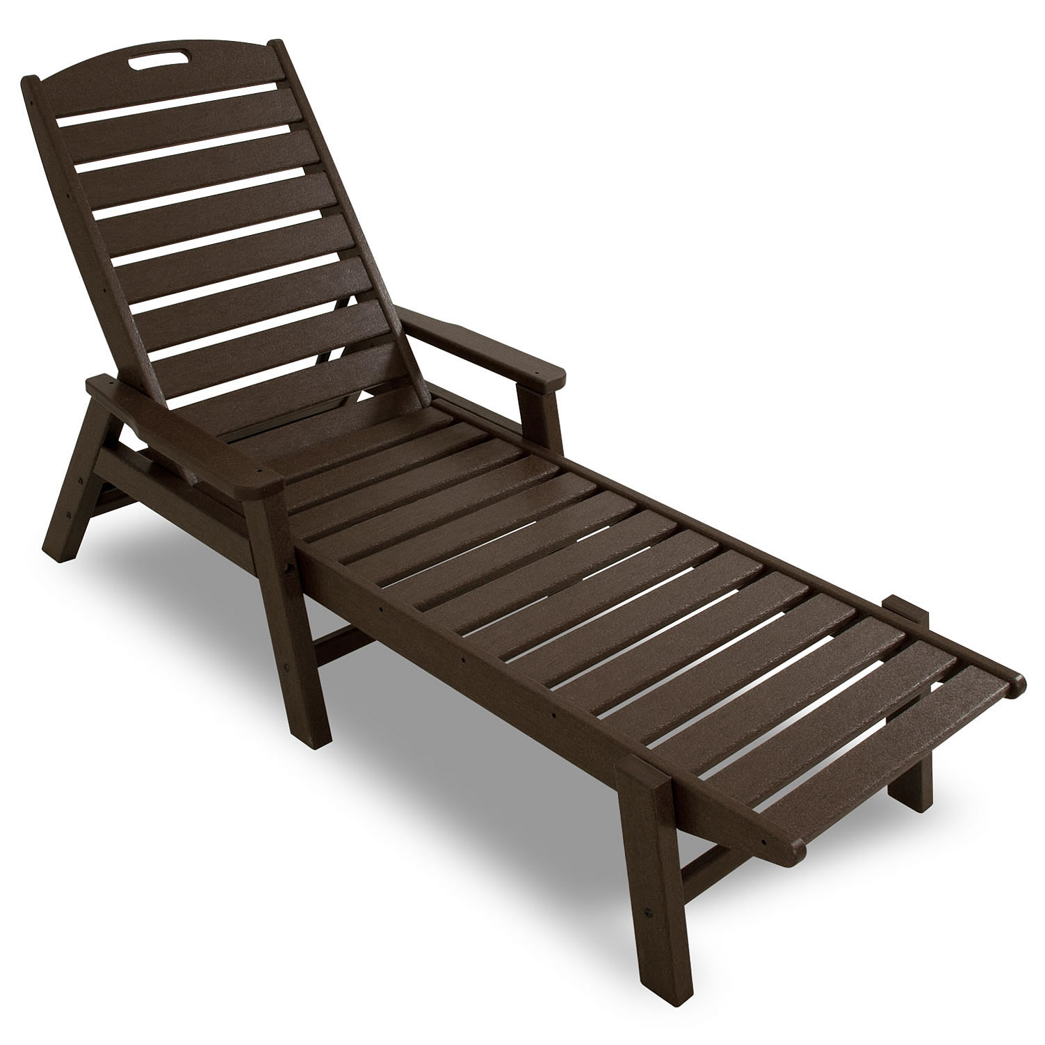 POLYWOOD Nautical Chaise Lounge