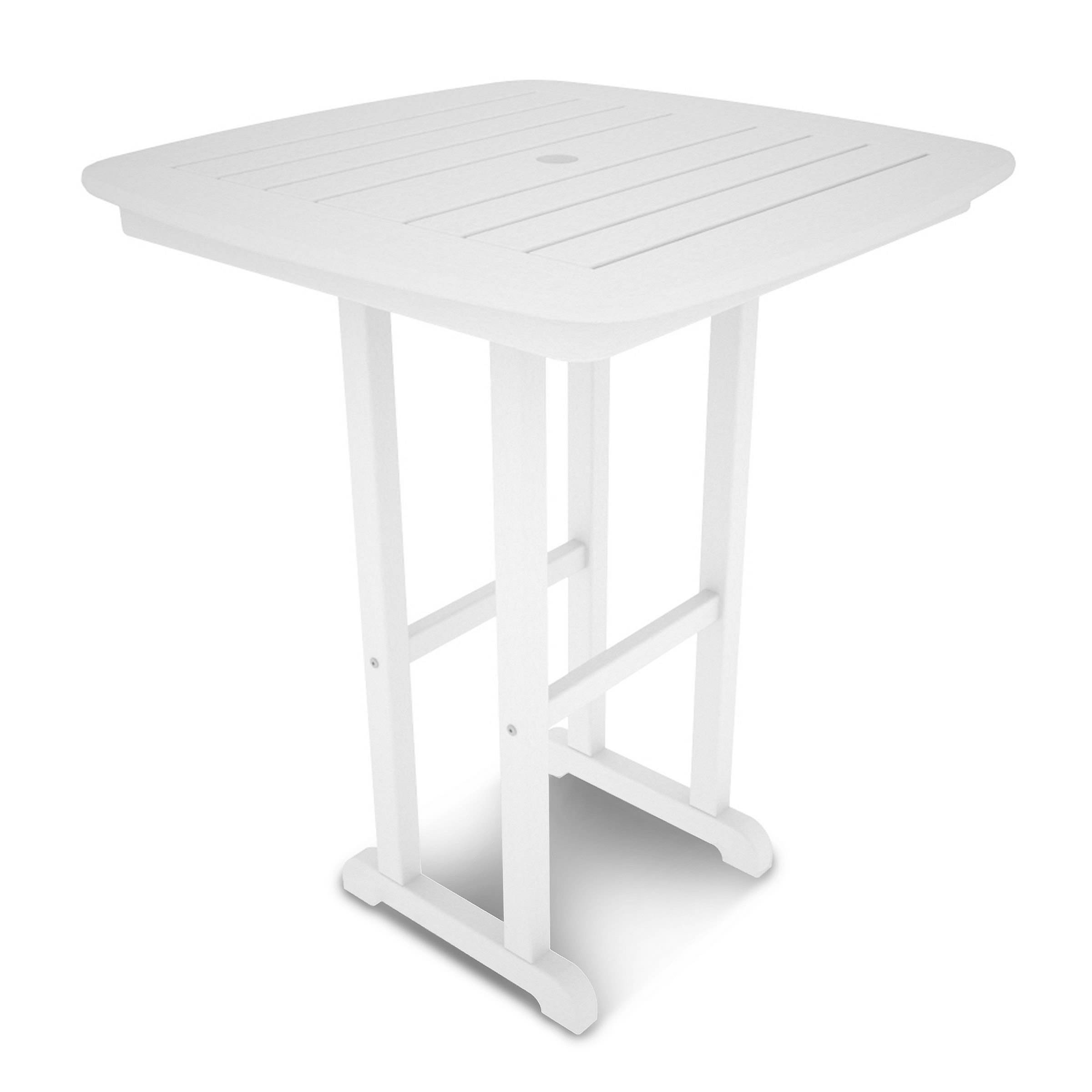 POLYWOOD Nautical 31 Inch Counter Table