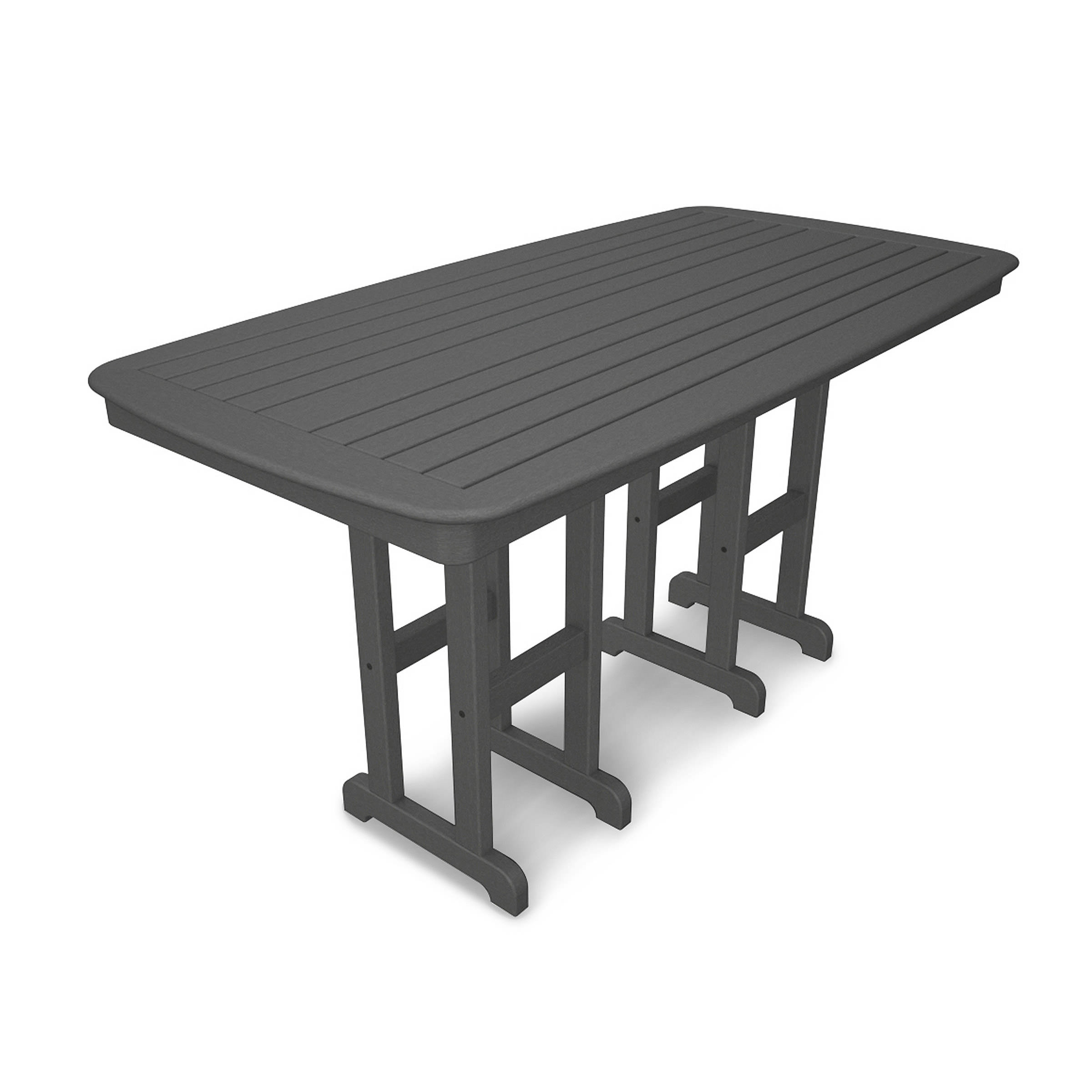 POLYWOOD Nautical 37 x 72 in Counter Table