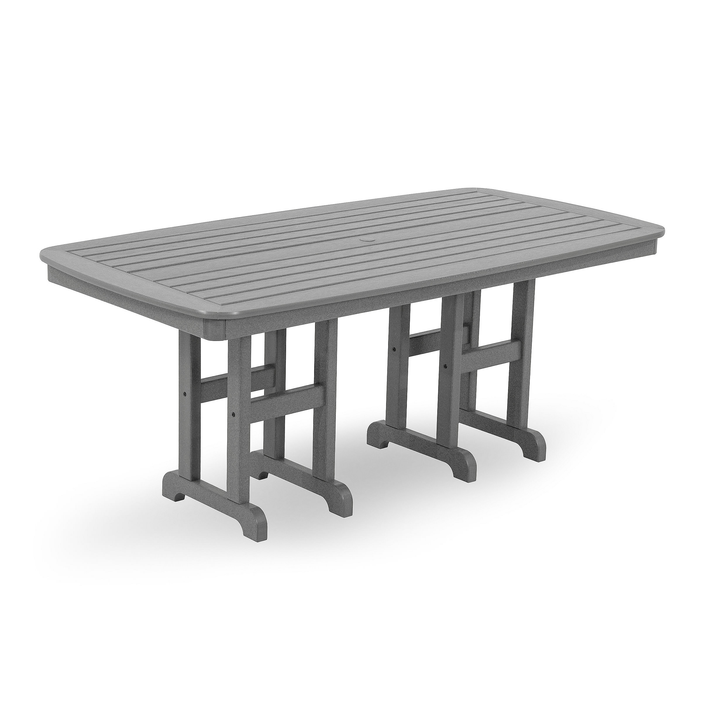 POLYWOOD Nautical 37 x 72 in Dining Table