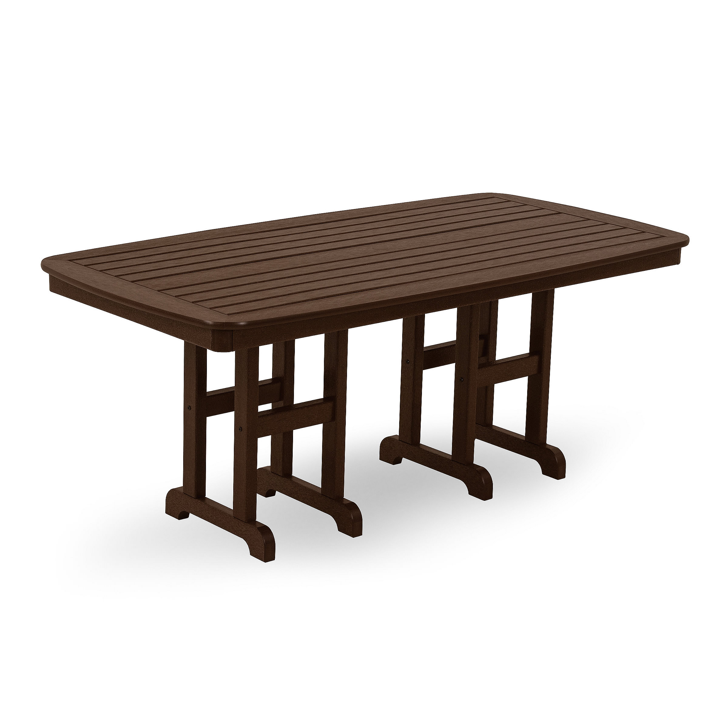 POLYWOOD Nautical 37 x 72 in Dining Table