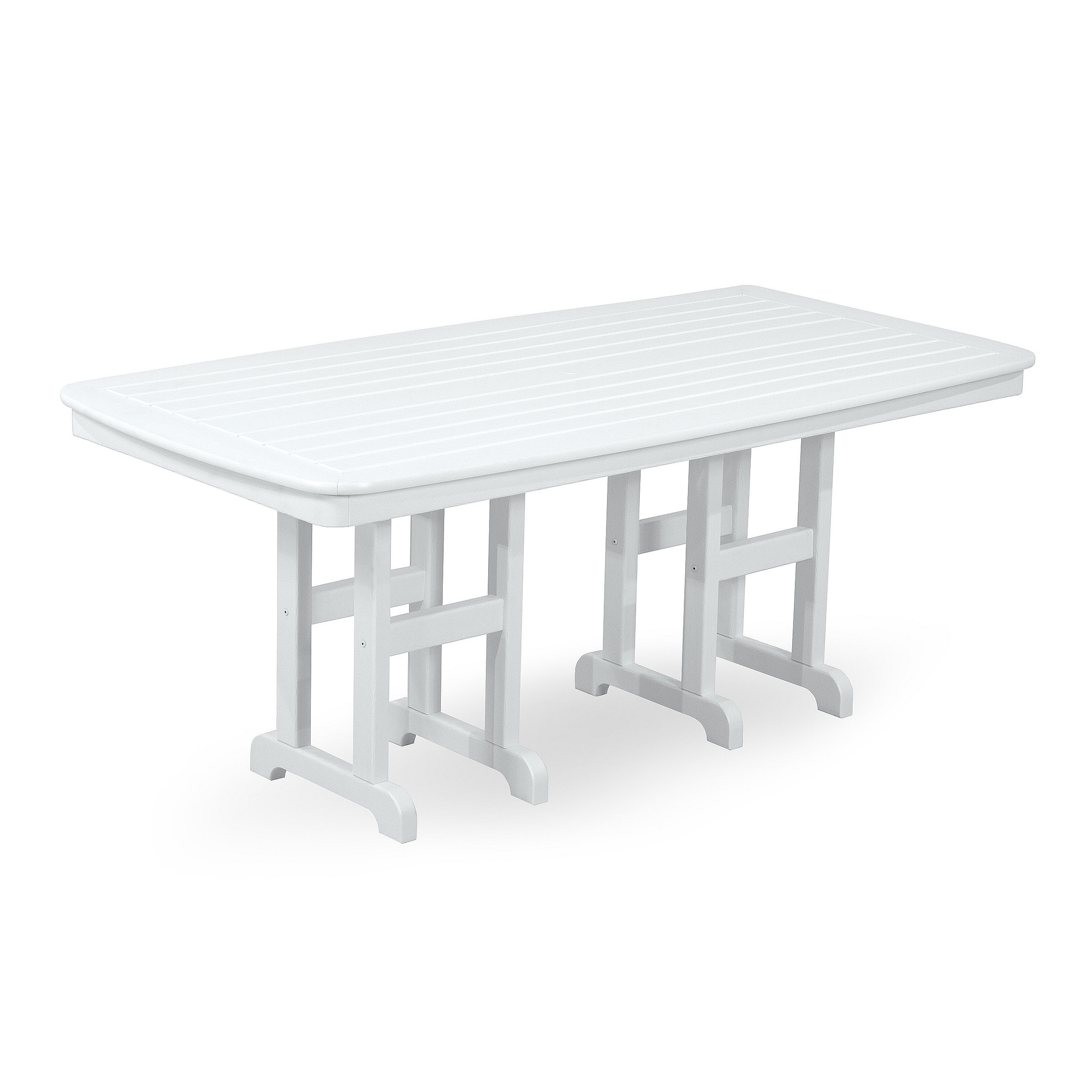 POLYWOOD Nautical 37 x 72 in Dining Table