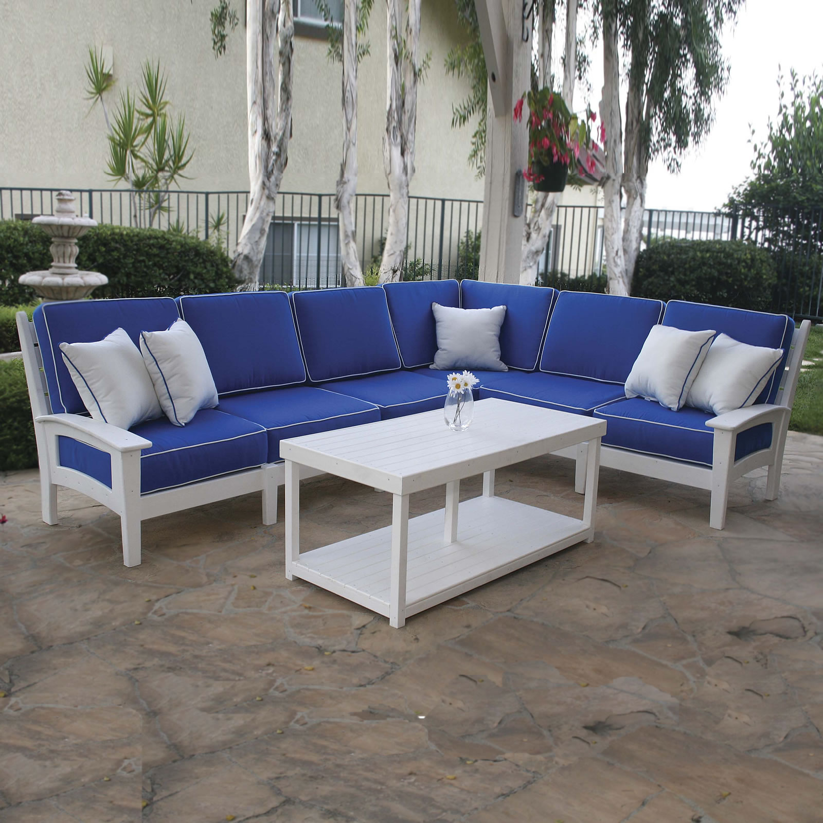 Newport Sectional Deep Seating Set