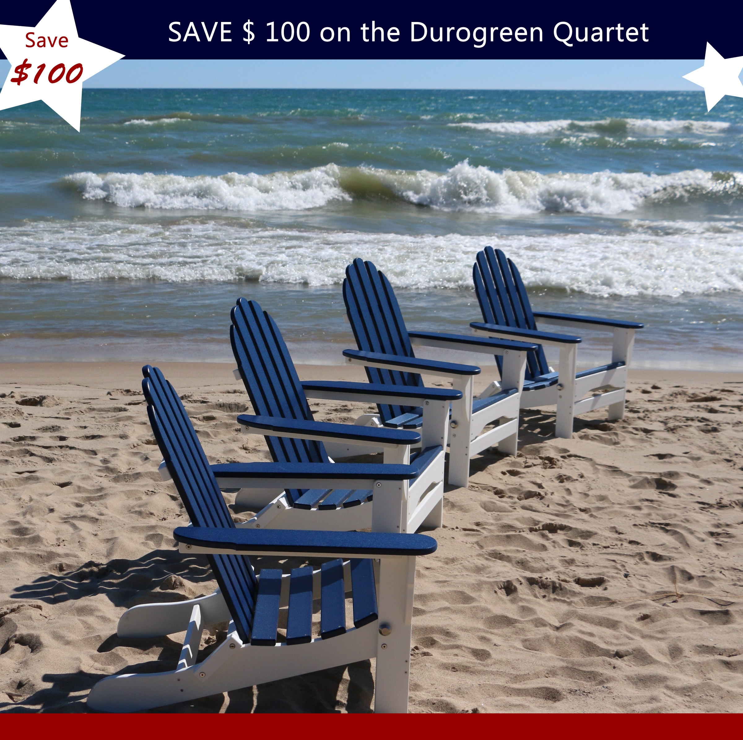 Durogreen™ Adirondack Quartet Seating Group