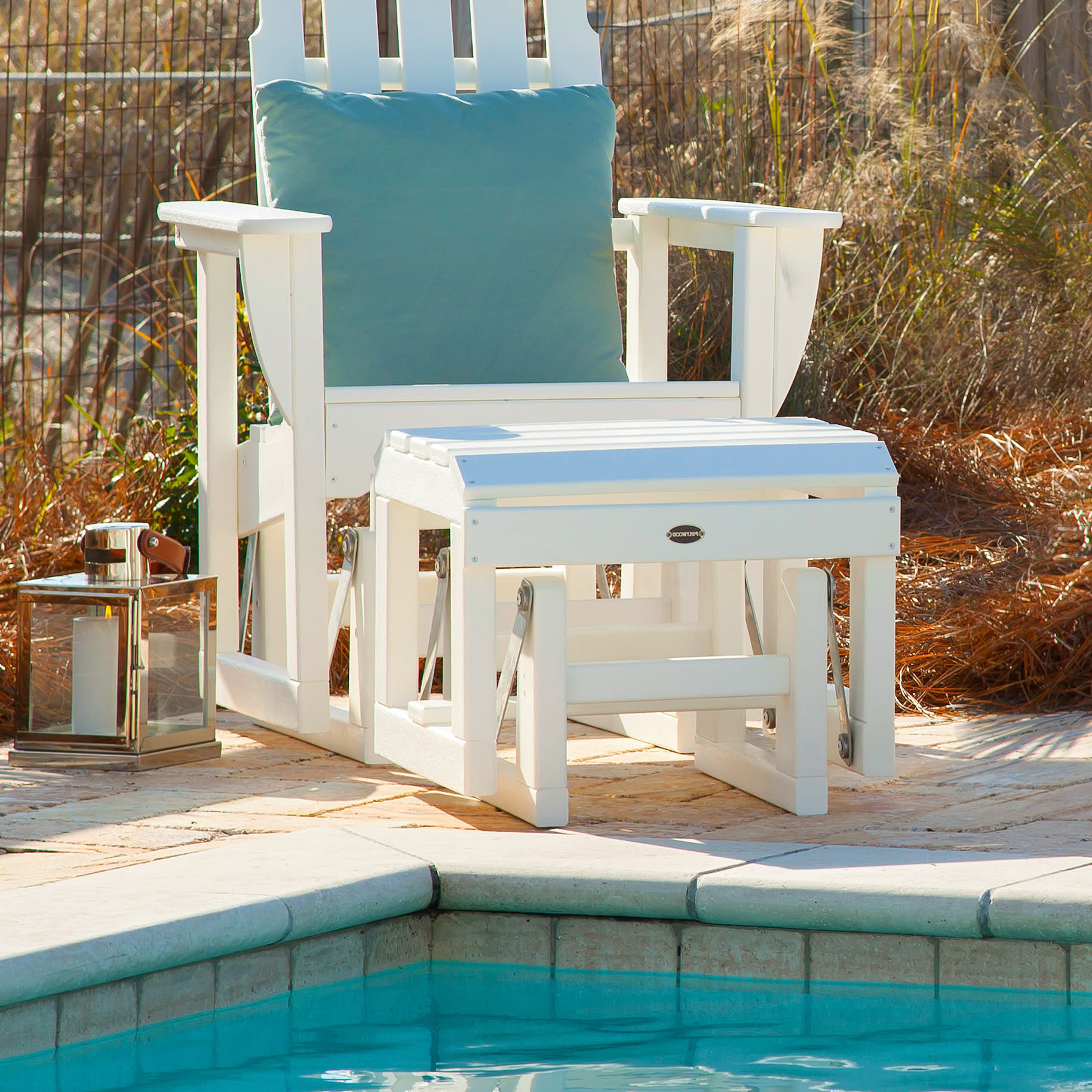 POLYWOOD Glider Ottoman