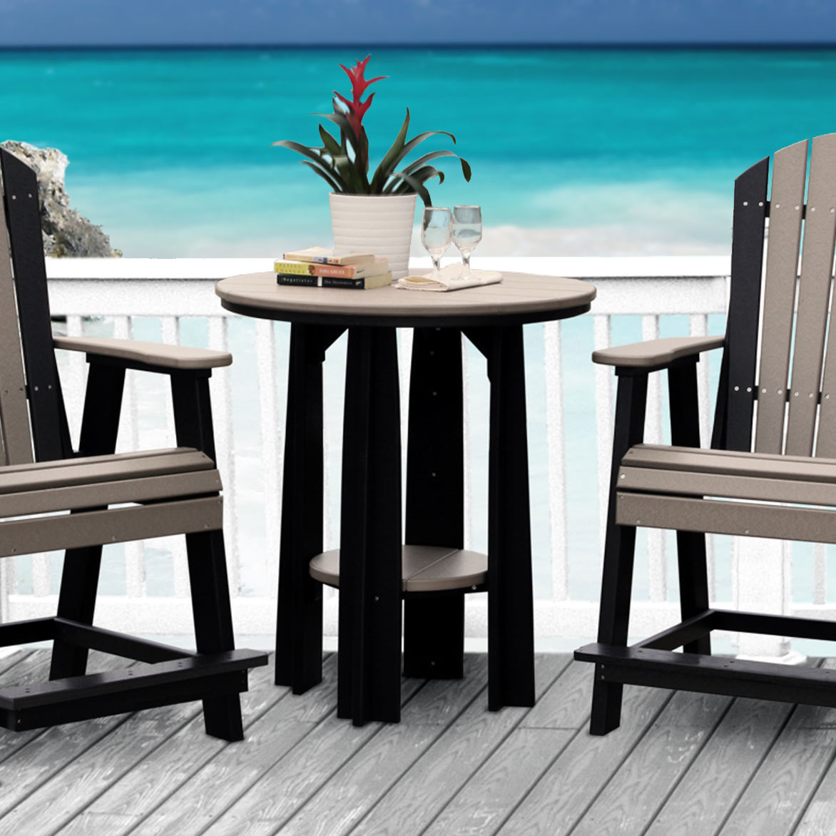 Luxcraft 36 in Balcony Table