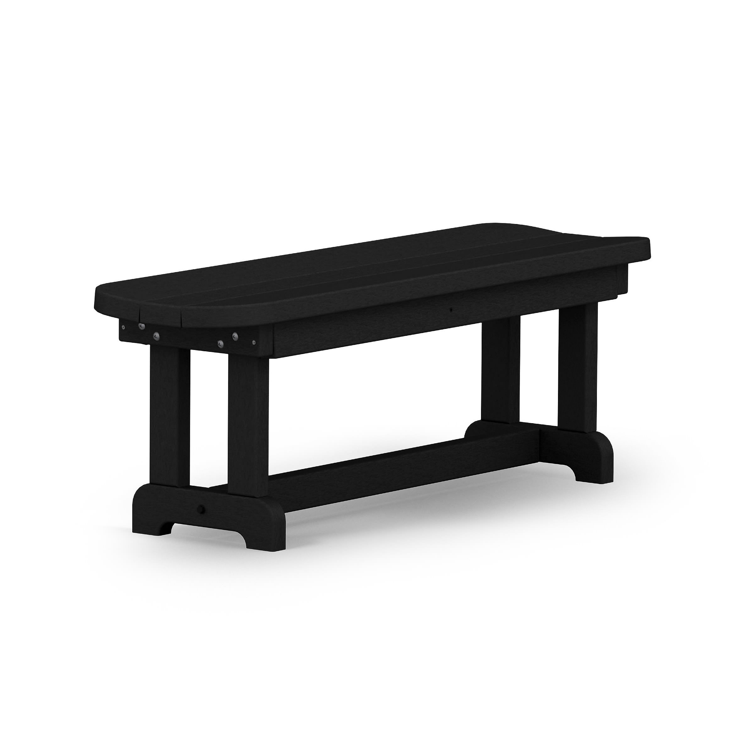 POLYWOOD Park 48 in Backless Bench