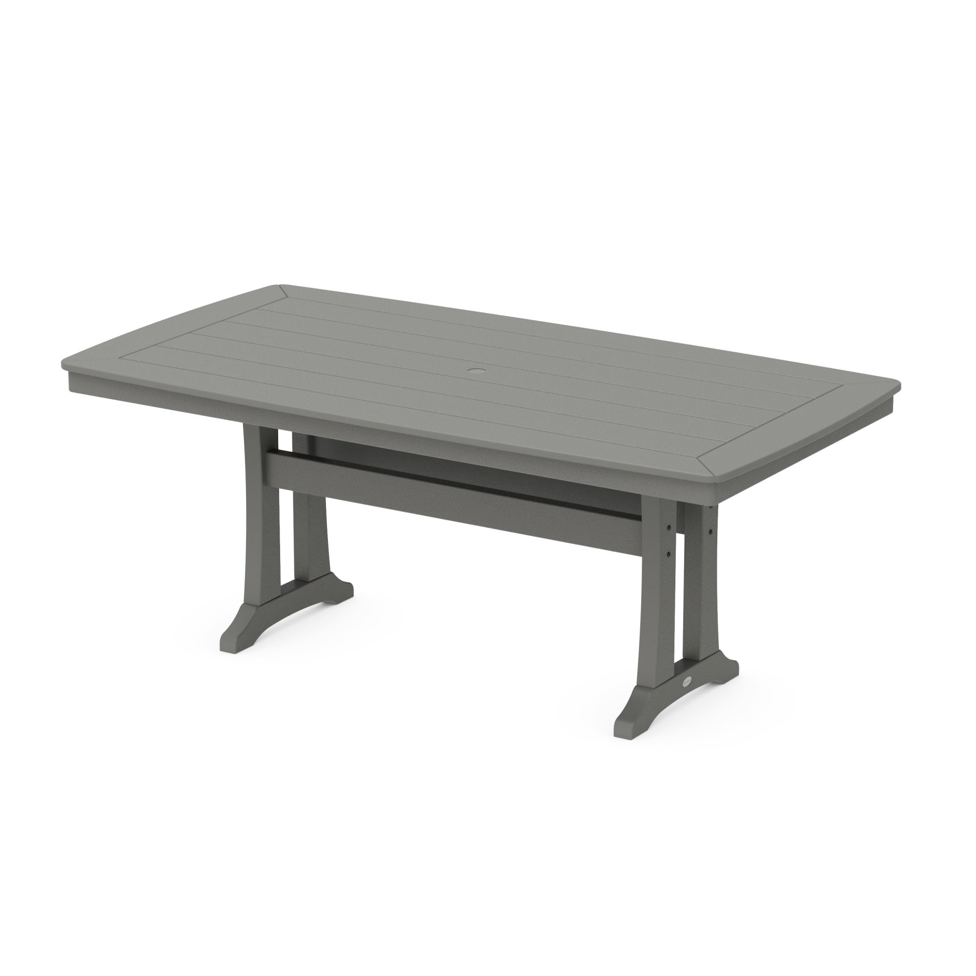 POLYWOOD® Nautical Trestle 38in x 73in Dining Table