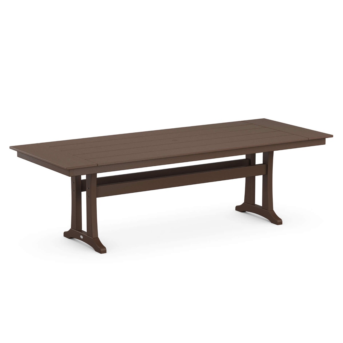 POLYWOOD Farmhouse Trestle 38 x 96 in Dining Table