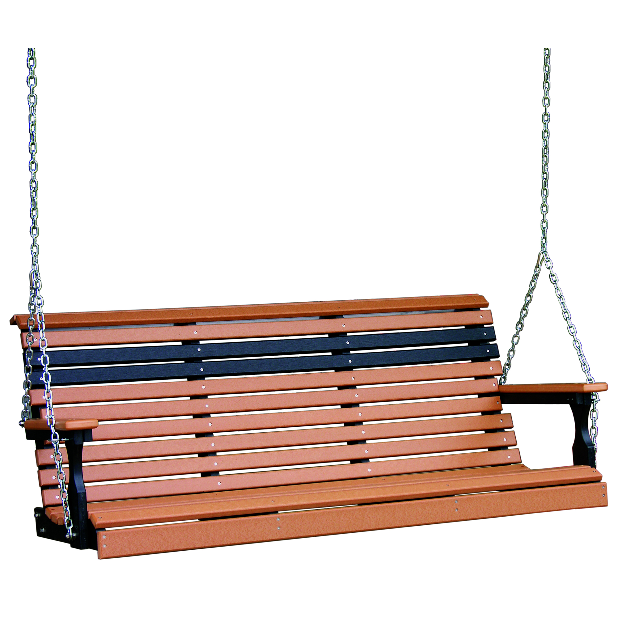 Shown in Cedar on Black