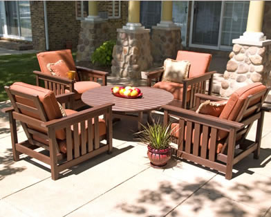 POLYWOOD® 5 Piece Conversation Set