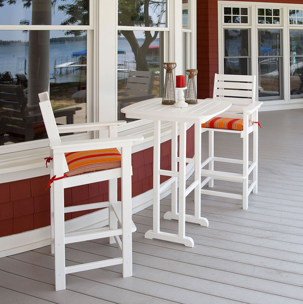 POLYWOOD® Captain Bar Set for Two