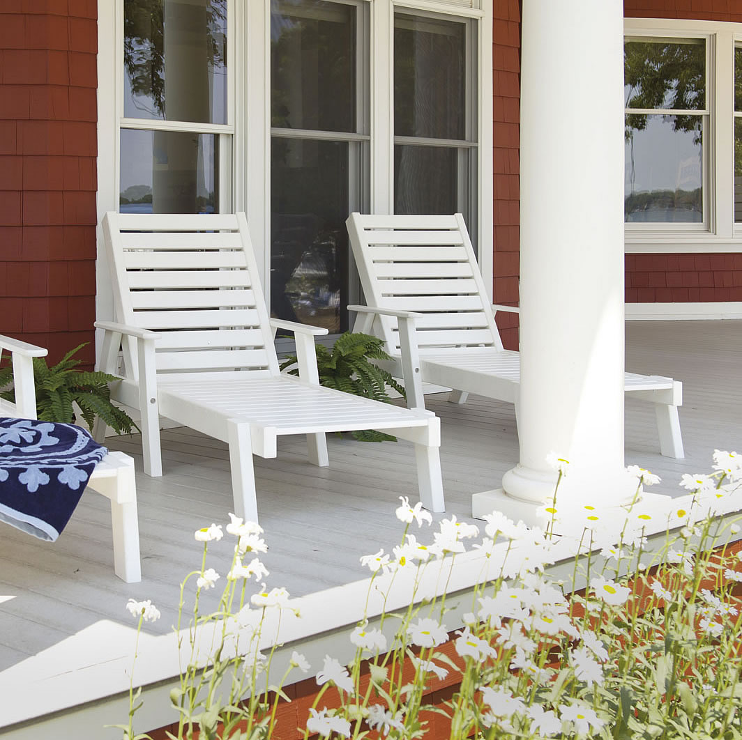 POLYWOOD® Captain Chaise Lounge