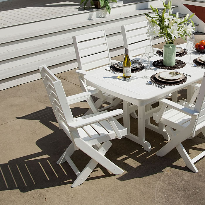 POLYWOOD Captain Dining Set