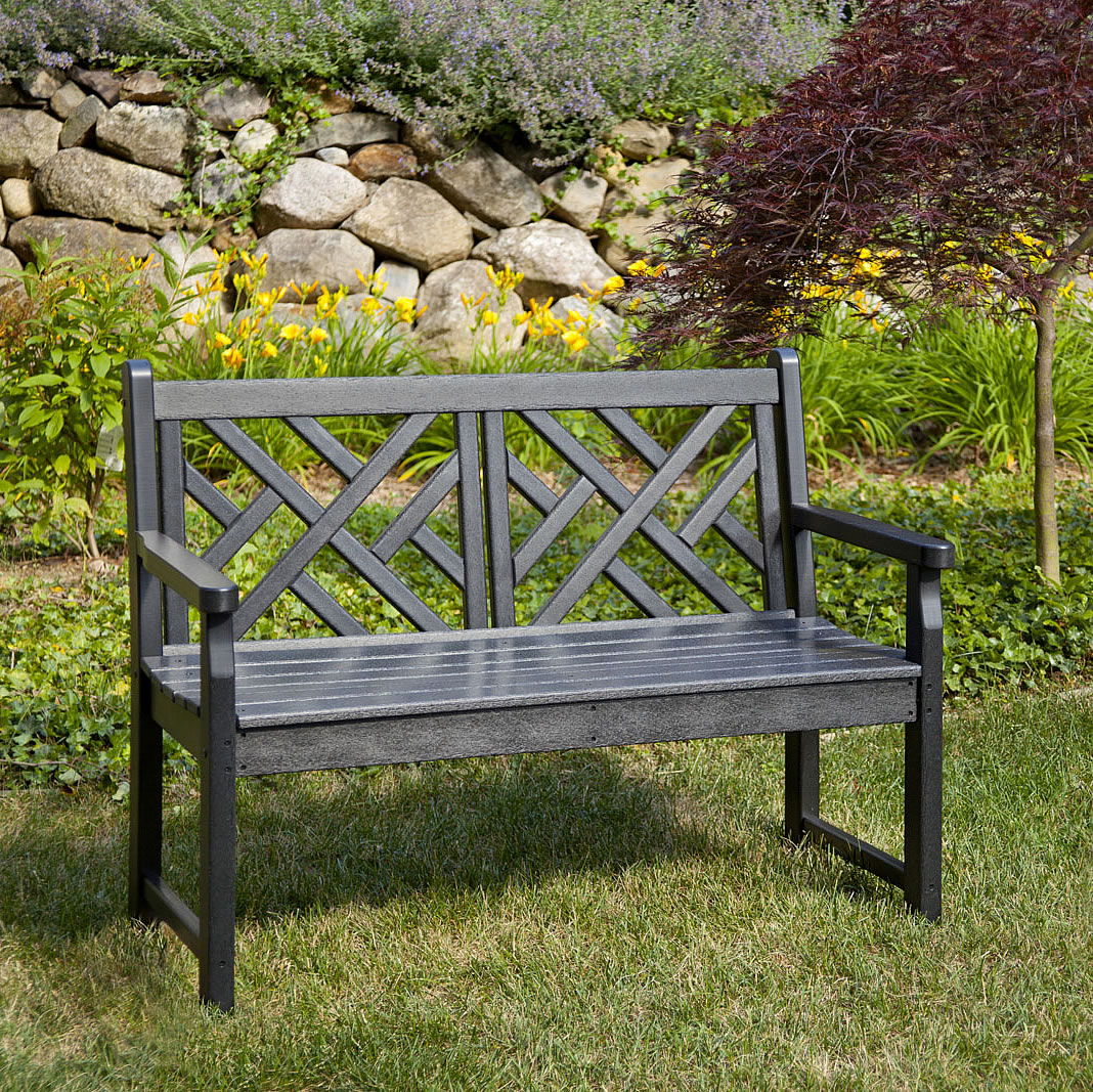 POLYWOOD Chippendale 48 in Bench
