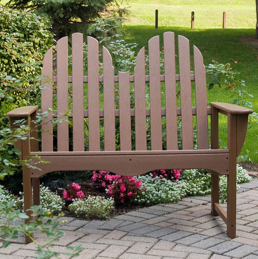 POLYWOOD Classic Adirondack 48 In Bench