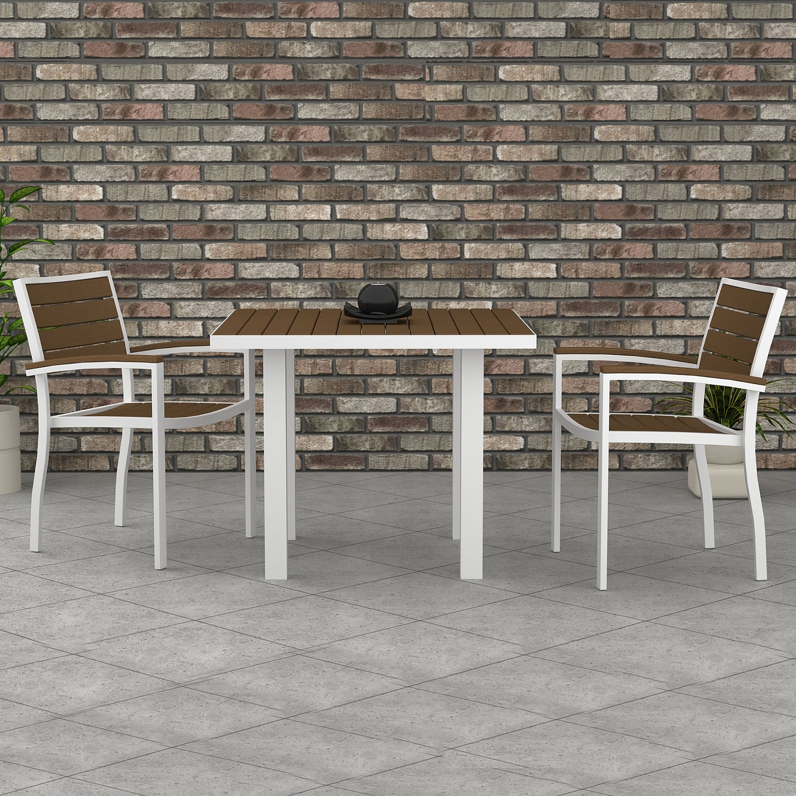 POLYWOOD® Euro Cafe Dining Set