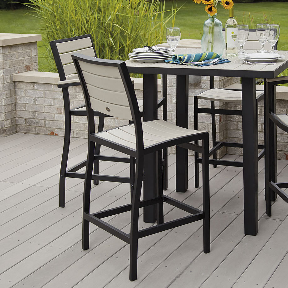 POLYWOOD Euro Bar Side Chair