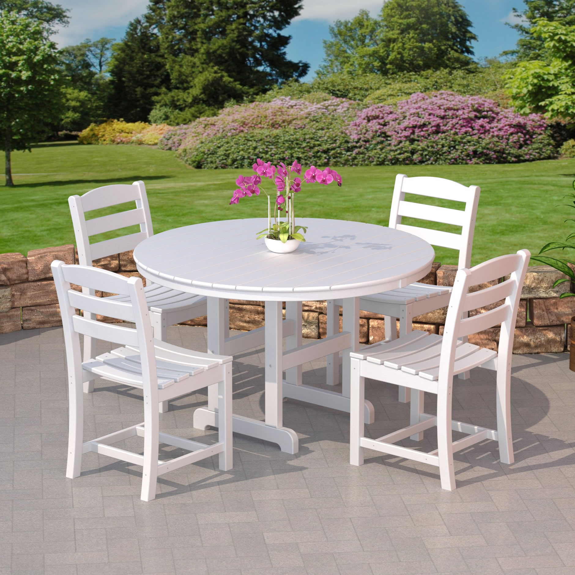POLYWOOD® La Casa Cafe Outdoor Dining Set