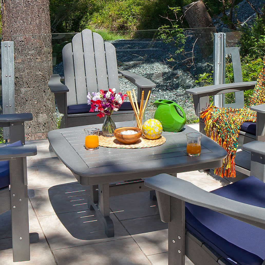 POLYWOOD Nautical 37 in Conversation Table