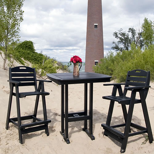 POLYWOOD Nautical Bistro Set