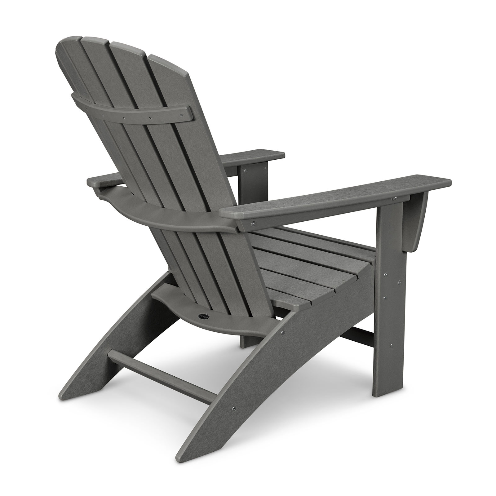 POLYWOOD Nautical Curveback Adirondack Chair