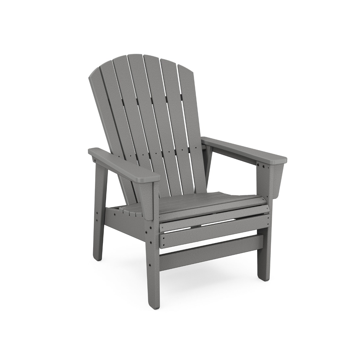 POLYWOOD Nautical Grand Upright Adirondack Chair