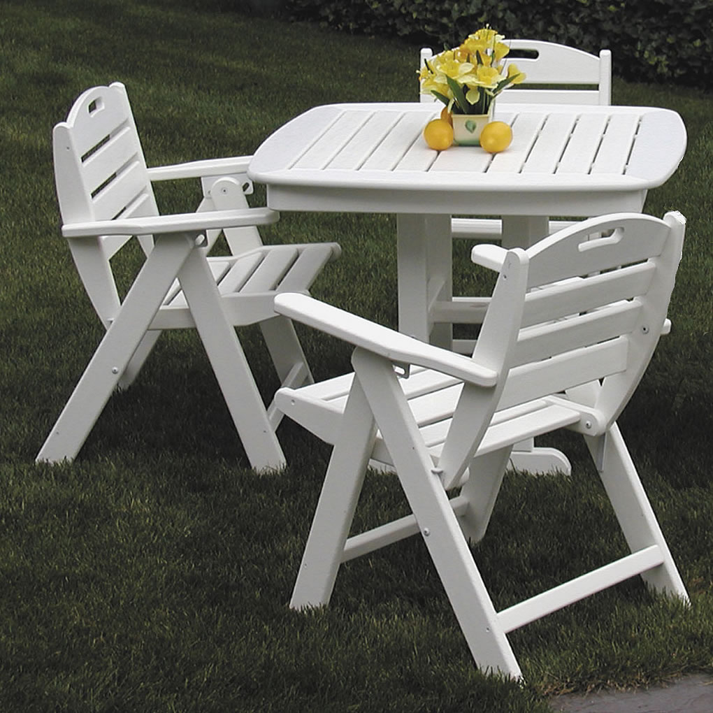 POLYWOOD Nautical Lowback Chair