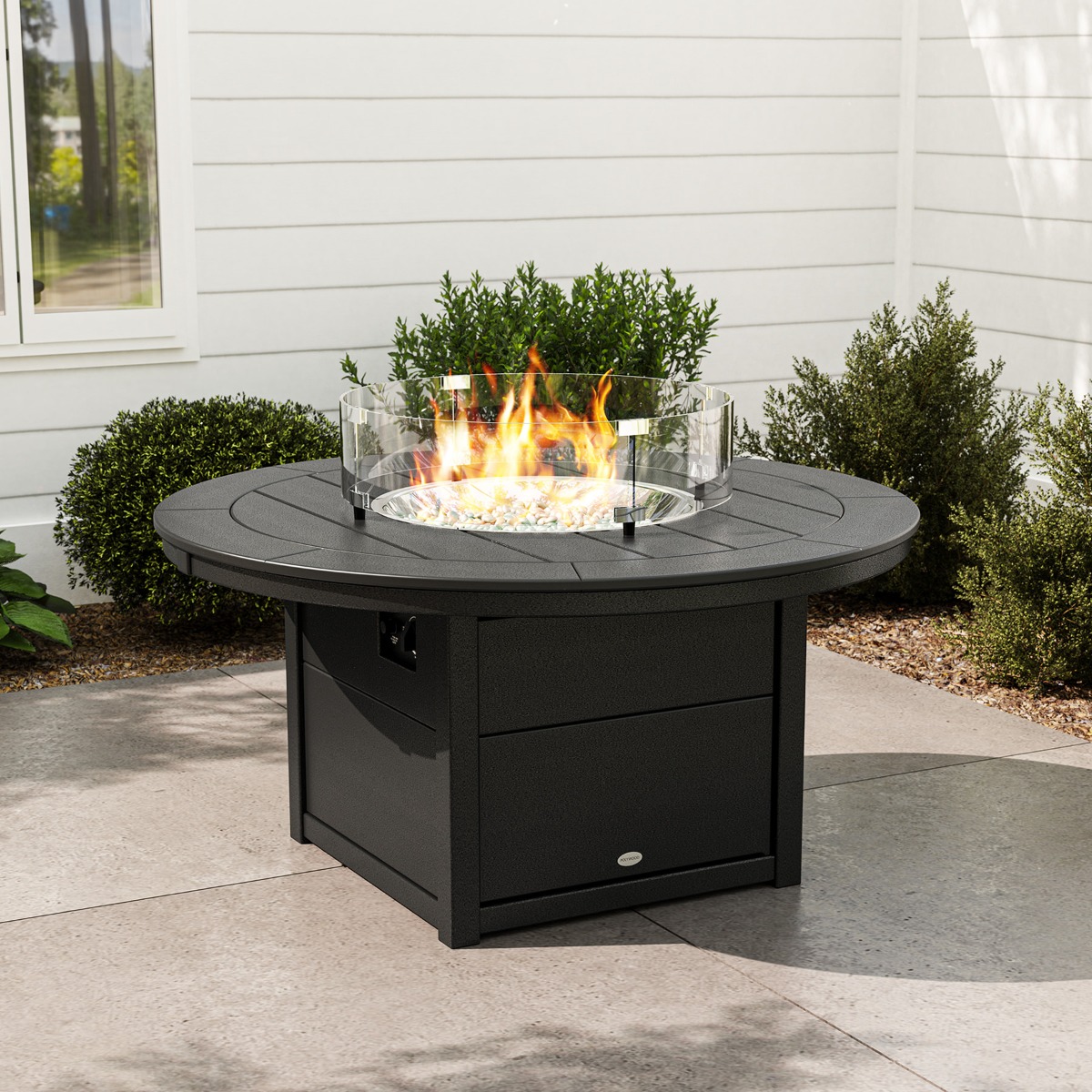 POLYWOOD 48 in Round Fire Pit